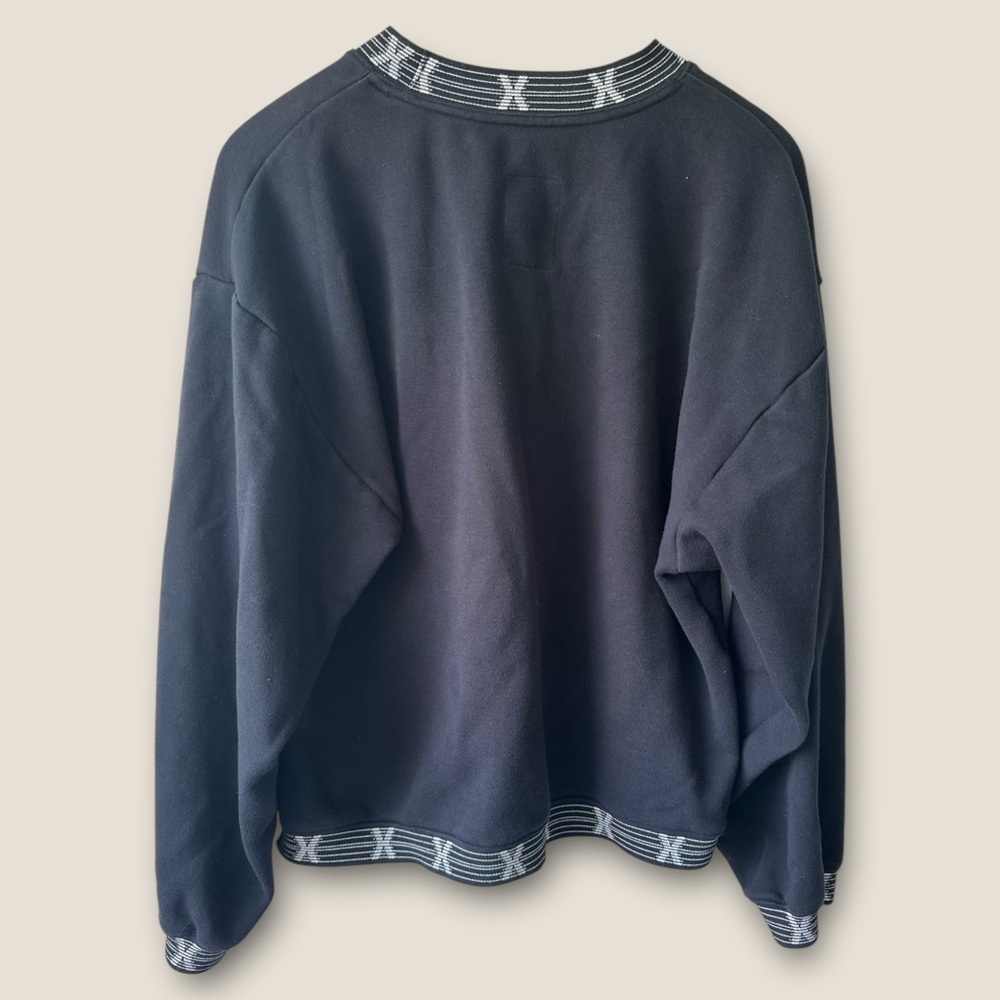 Savage X Fenty ESSENTIAL SCOPE LOGO-TRIM SWEATSHIRT - Picture 8 of 16